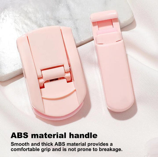 Pink 2-in-1 Eyelash Curler Set for Long Lasting Curl