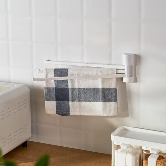Modern Wall Mounted Towel Rack for Bathroom Storage
