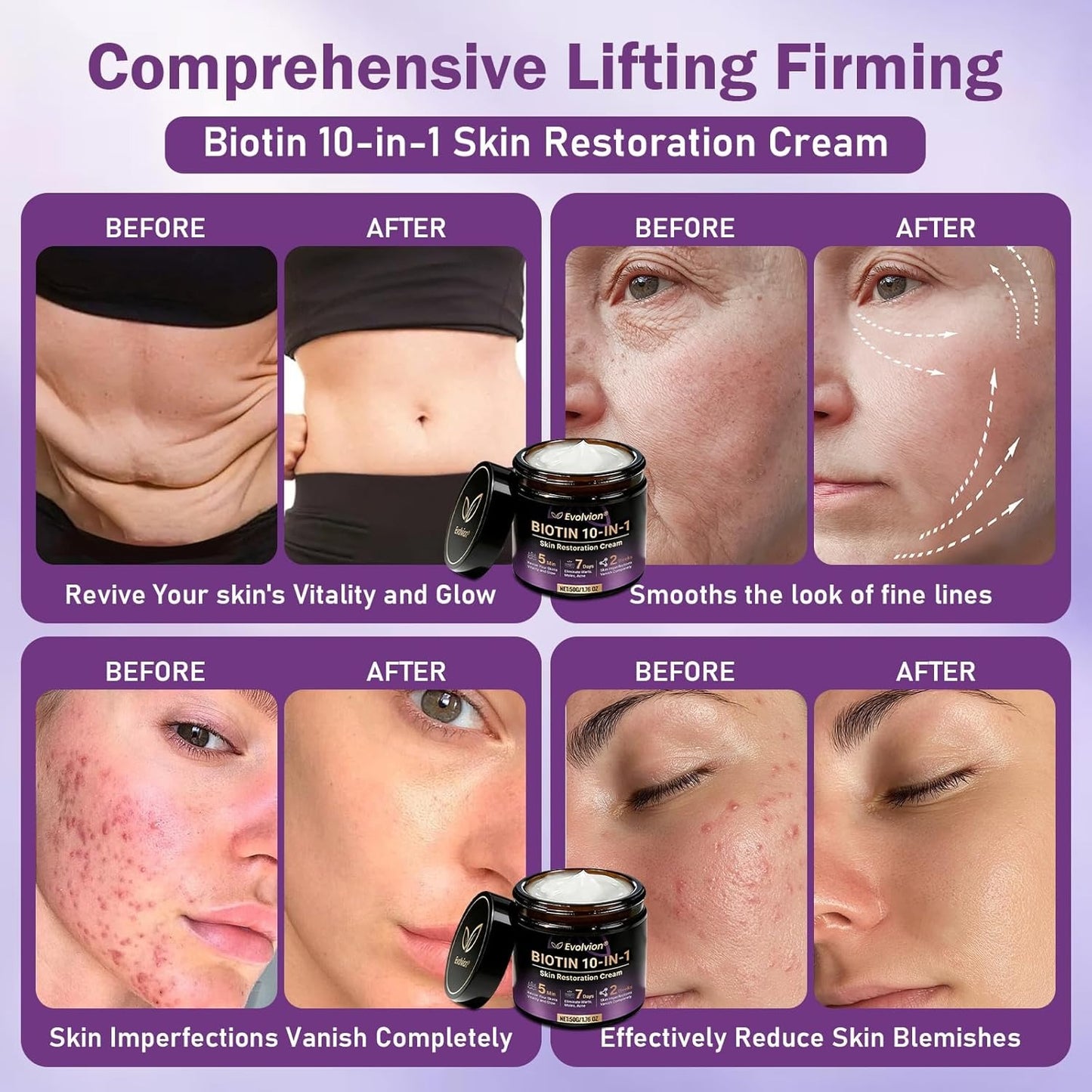 BIOTIN 10-IN-1 Skin Restoration Cream