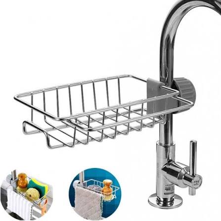 Stainless Steel Faucet Shelf