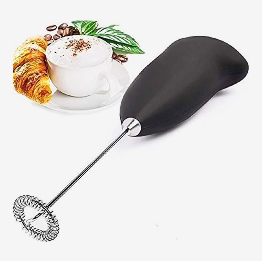 Stainless Steel Milk Frother Black 50ml