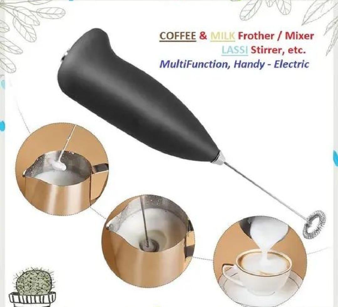 Stainless Steel Milk Frother Black 50ml