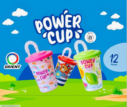 Orient Power Cups 12 Pcs BPA Free Travel Insulated
