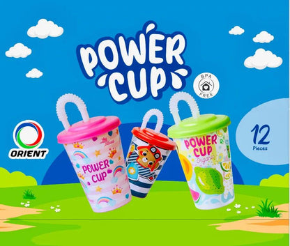 Orient Power Cups 12 Pcs BPA Free Travel Insulated