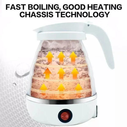 Portable Electric Kettle Fast Boiling Silicone Handle