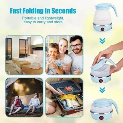 Portable Electric Kettle Fast Boiling Silicone Handle