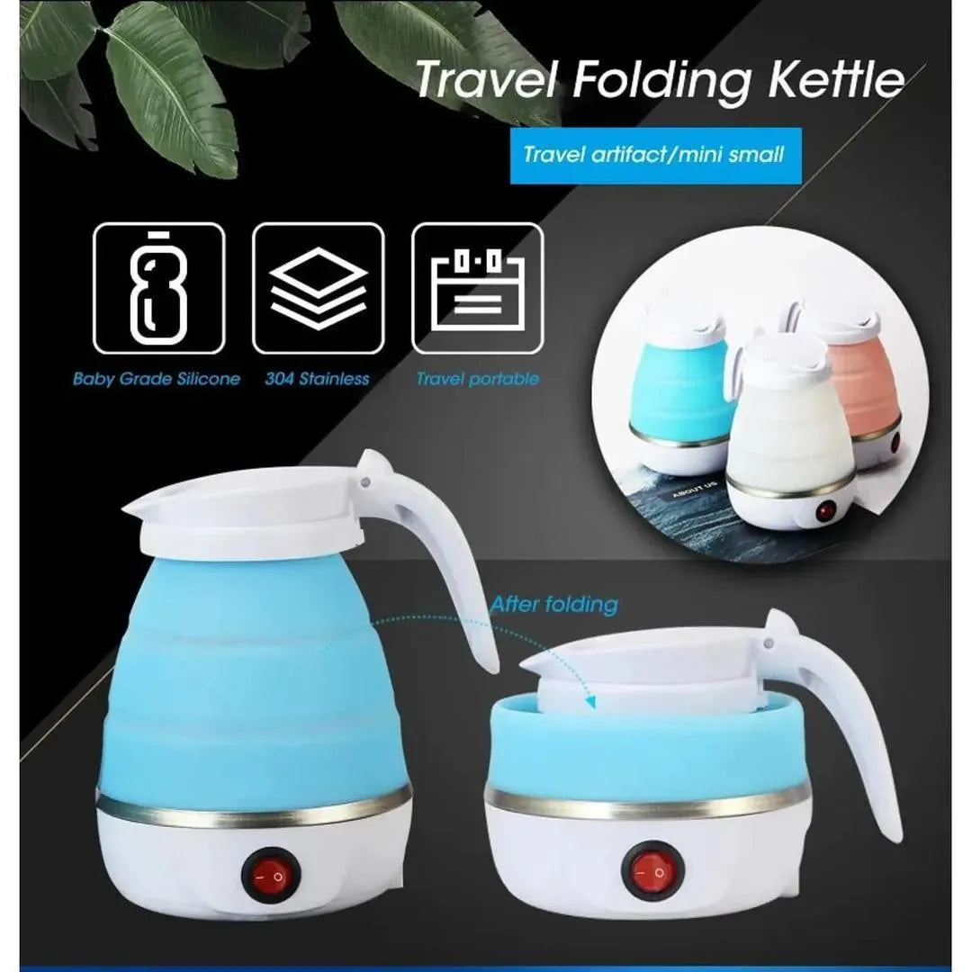Portable Electric Kettle Fast Boiling Silicone Handle