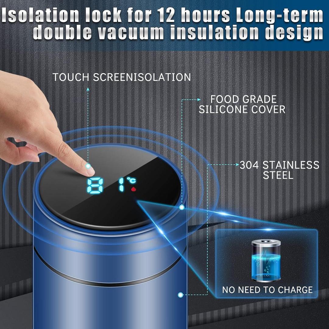Premium Insulated Water Bottle Stainless Steel 24Hr Cold Keep