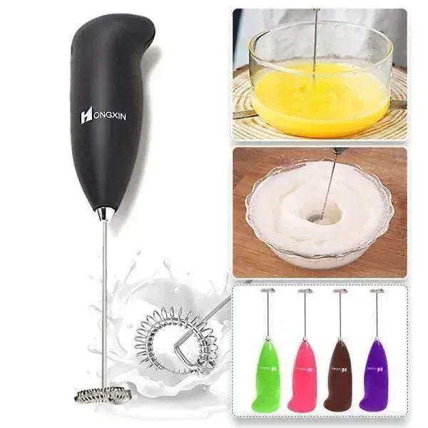 Multi-Use Electric Coffee Beater ABS Plastic Multicolor
