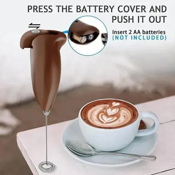 Multi-Use Electric Coffee Beater ABS Plastic Multicolor