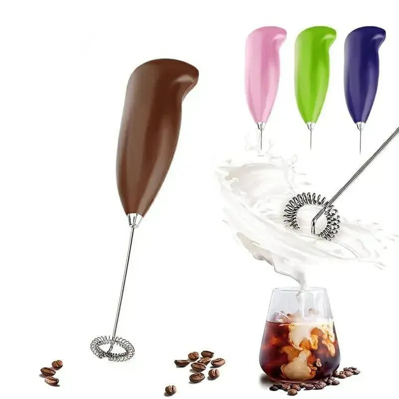 Multi-Use Electric Coffee Beater ABS Plastic Multicolor