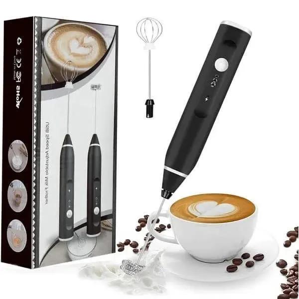 USB Adjustable Milk Frother 2 in 1 Coffee Beater