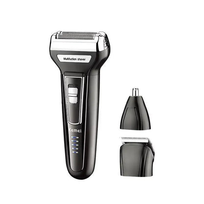 Dry Shave, Wet, Cordless, Rechargeable, Self-Sharpening, Pop-Up Trimmer Men's Hair Clipper And Shaver