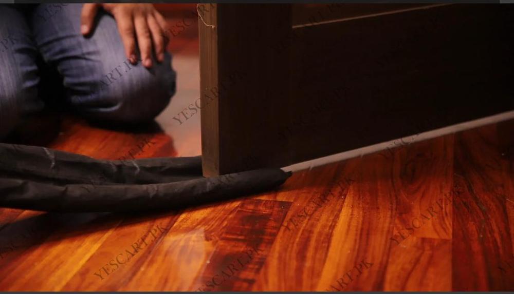 Premium Quality Door Dust Stopper Pack of 4 Black