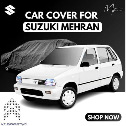 Suzuki Mehran Car Cover Silver Spray Waterproof