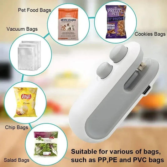 Portable USB-C Sealing Machine White