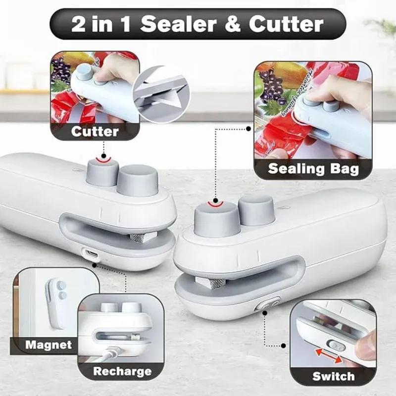 Portable USB-C Sealing Machine White
