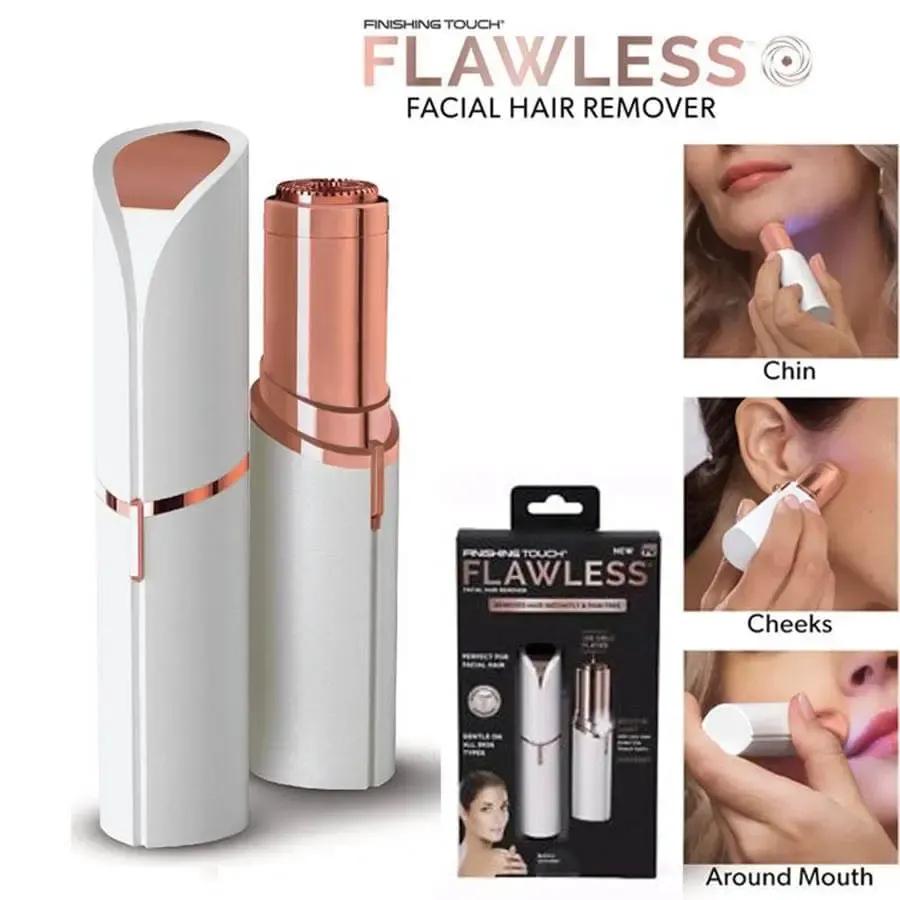 Flawless Facial Hair Remover for Women Lightweight Portable Rotary Blade