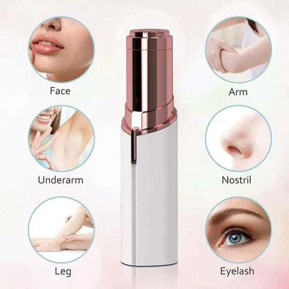 Flawless Facial Hair Remover for Women Lightweight Portable Rotary Blade