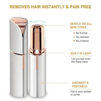Flawless Facial Hair Remover for Women Lightweight Portable Rotary Blade