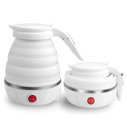 Blue Electric Kettle 600ml Quick Boil Portable