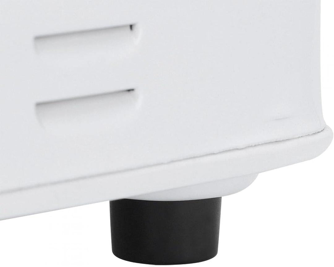 Portable Electric Stove White Stainless Steel Pot
