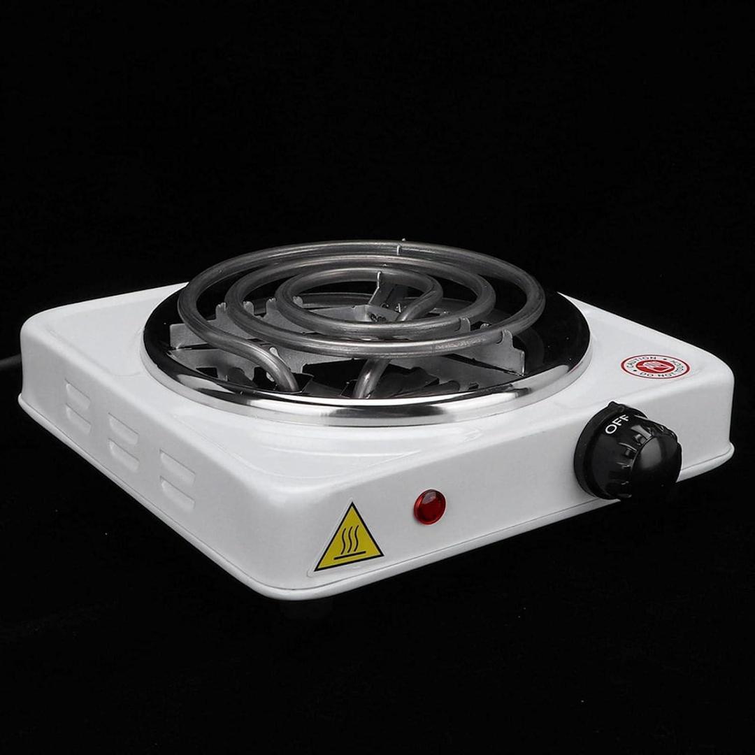 Electric Stove Stainless Steel Compact Glass Lid