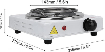 Electric Stove Stainless Steel Compact Glass Lid