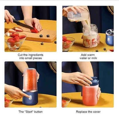Portable Rechargeable Juicer Blender for Home & Office