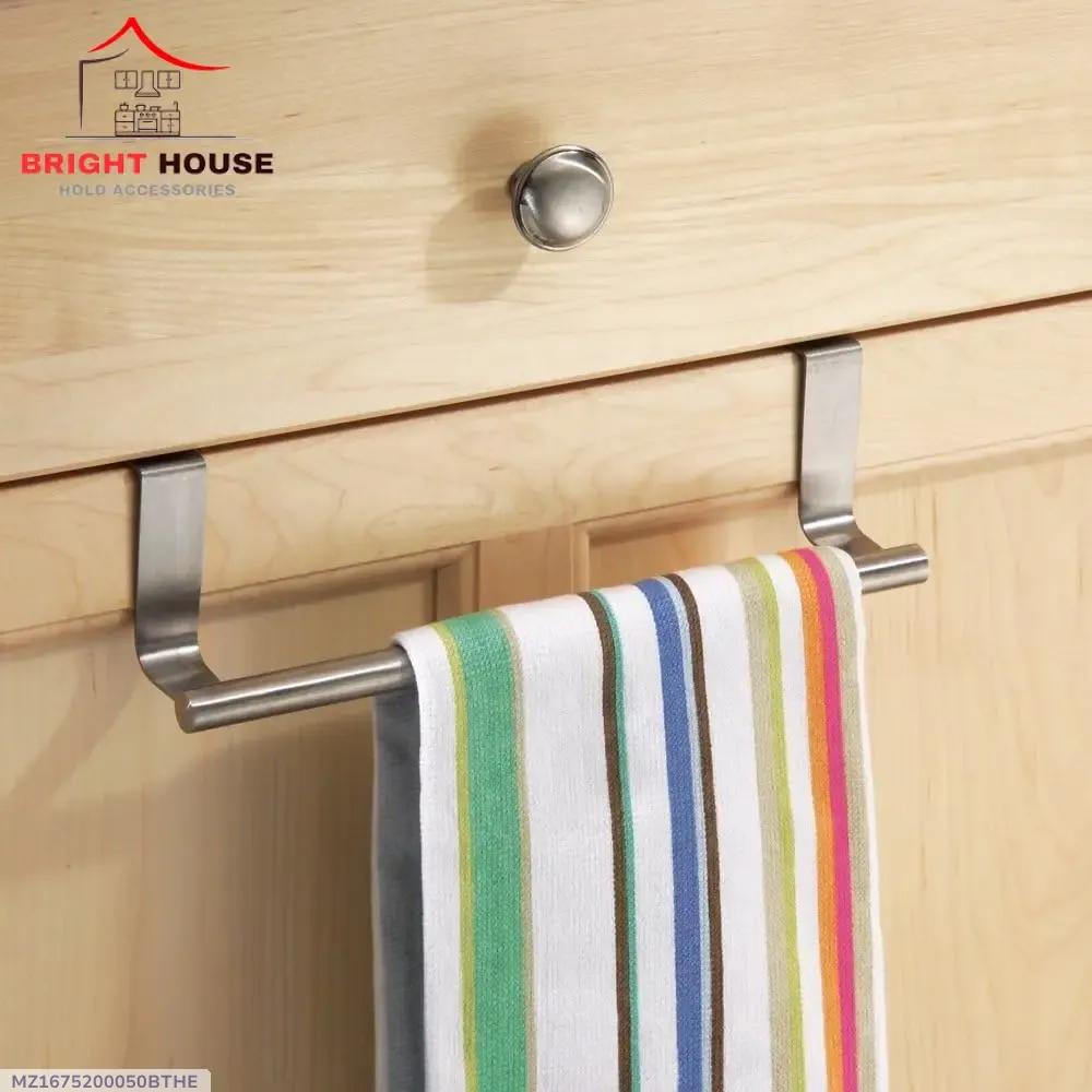 Black Metal Under-Shelf Organizer for Kitchen Storage