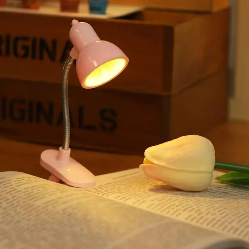 Mini Desk Lamp for Student Dormitory & Reading Night