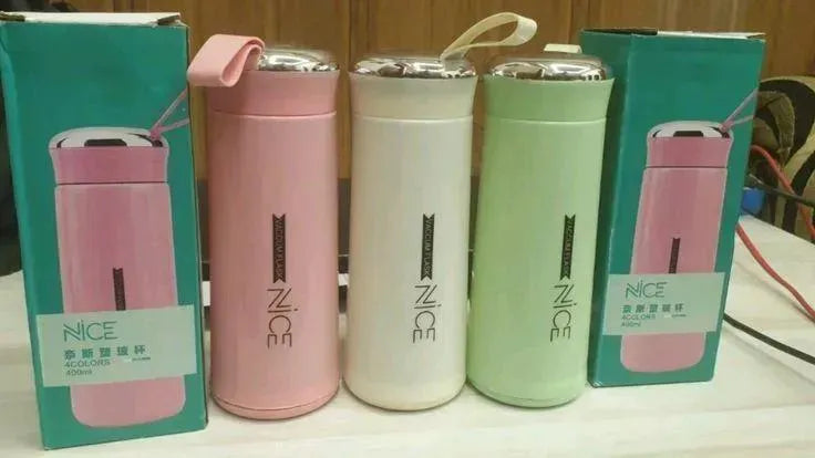 Premium Water Bottle Pastel Colors Leak Proof ABS