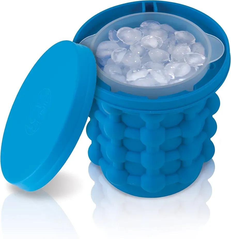 Ice Cube Maker 120 Cubes Double Chamber Silicone