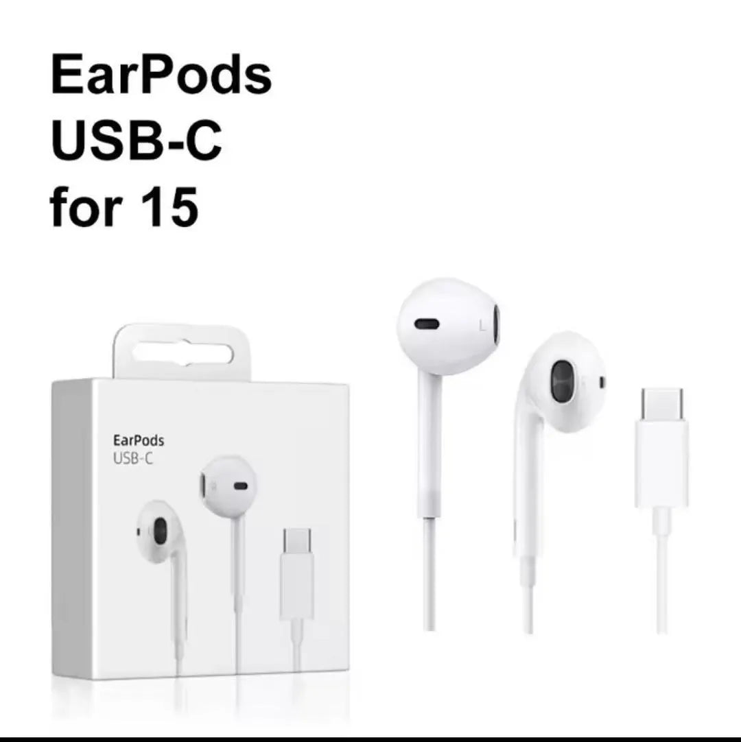 USB-C EarPods White Bluetooth 4.2 for 15