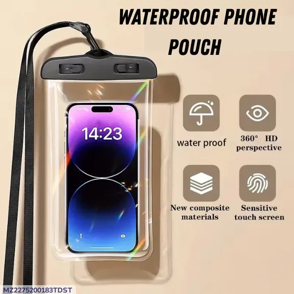 Waterproof Phone Pouch for Travel & Outdoor Use