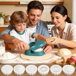 2-in-1 Manual Dough Press for Dumplings & Khachori