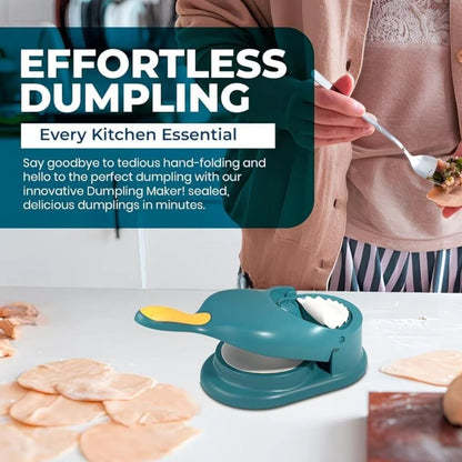2-in-1 Manual Dough Press for Dumplings & Khachori
