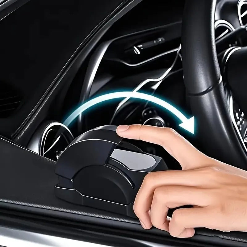 Durable Dashboard Ashtray - 1 Pc Black ABS Plastic