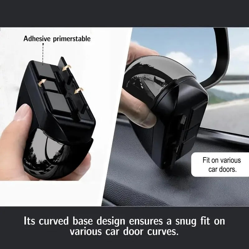 Durable Dashboard Ashtray - 1 Pc Black ABS Plastic