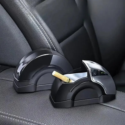 Durable Dashboard Ashtray - 1 Pc Black ABS Plastic