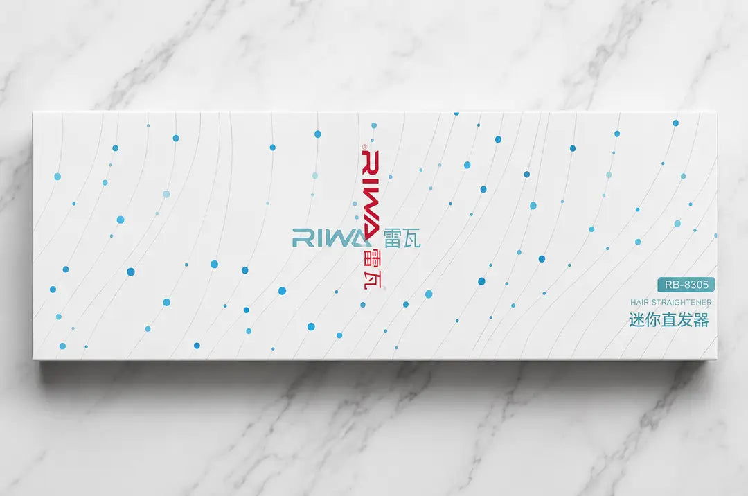 RIWA RB-8338 38mm Large Barrel Hair Curler – Professional Hair Curling & Styling Iron