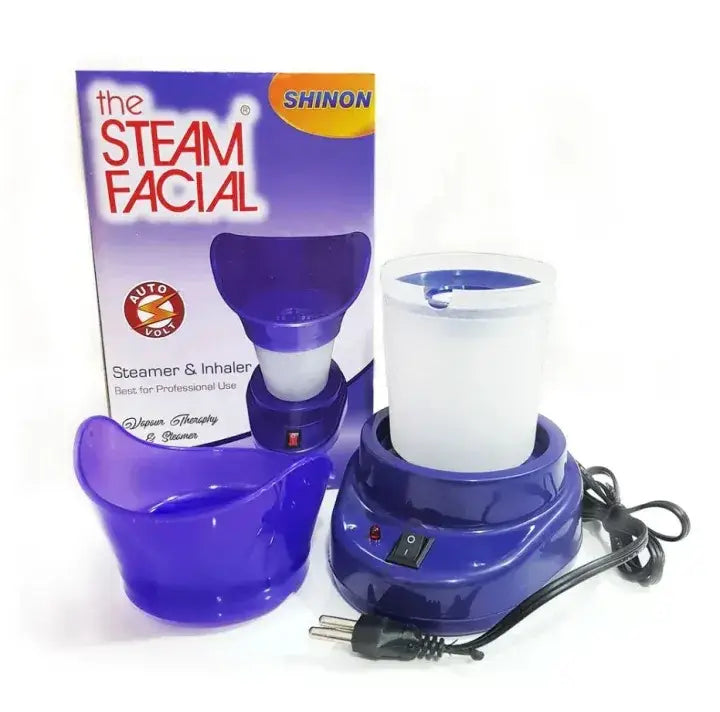 Steam Facial Steamer & Inhaler – Deep Cleansing Face Vaporizer for Skin Care, Pore Cleaning and Sinus Relief at Home