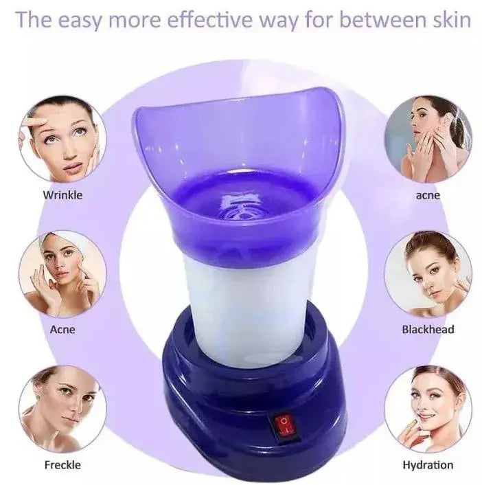 Steam Facial Steamer & Inhaler – Deep Cleansing Face Vaporizer for Skin Care, Pore Cleaning and Sinus Relief at Home