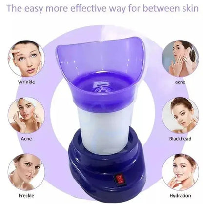 Steam Facial Steamer & Inhaler – Deep Cleansing Face Vaporizer for Skin Care, Pore Cleaning and Sinus Relief at Home