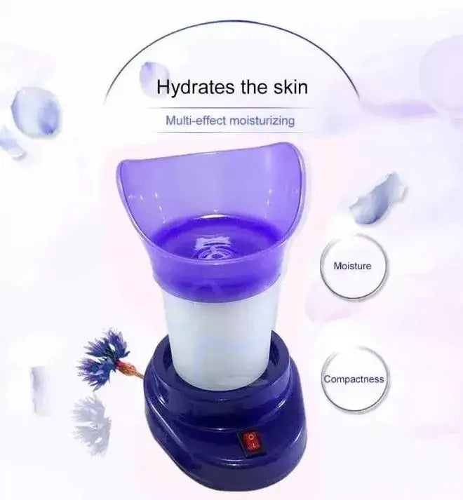 Steam Facial Steamer & Inhaler – Deep Cleansing Face Vaporizer for Skin Care, Pore Cleaning and Sinus Relief at Home