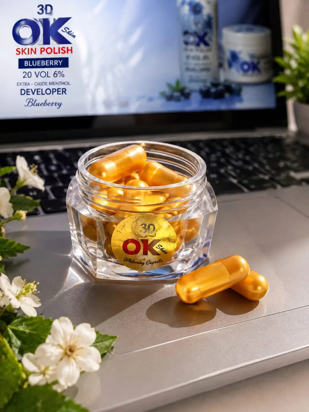 OK 3D Exfoliator Skin Polisher & Activator 1000