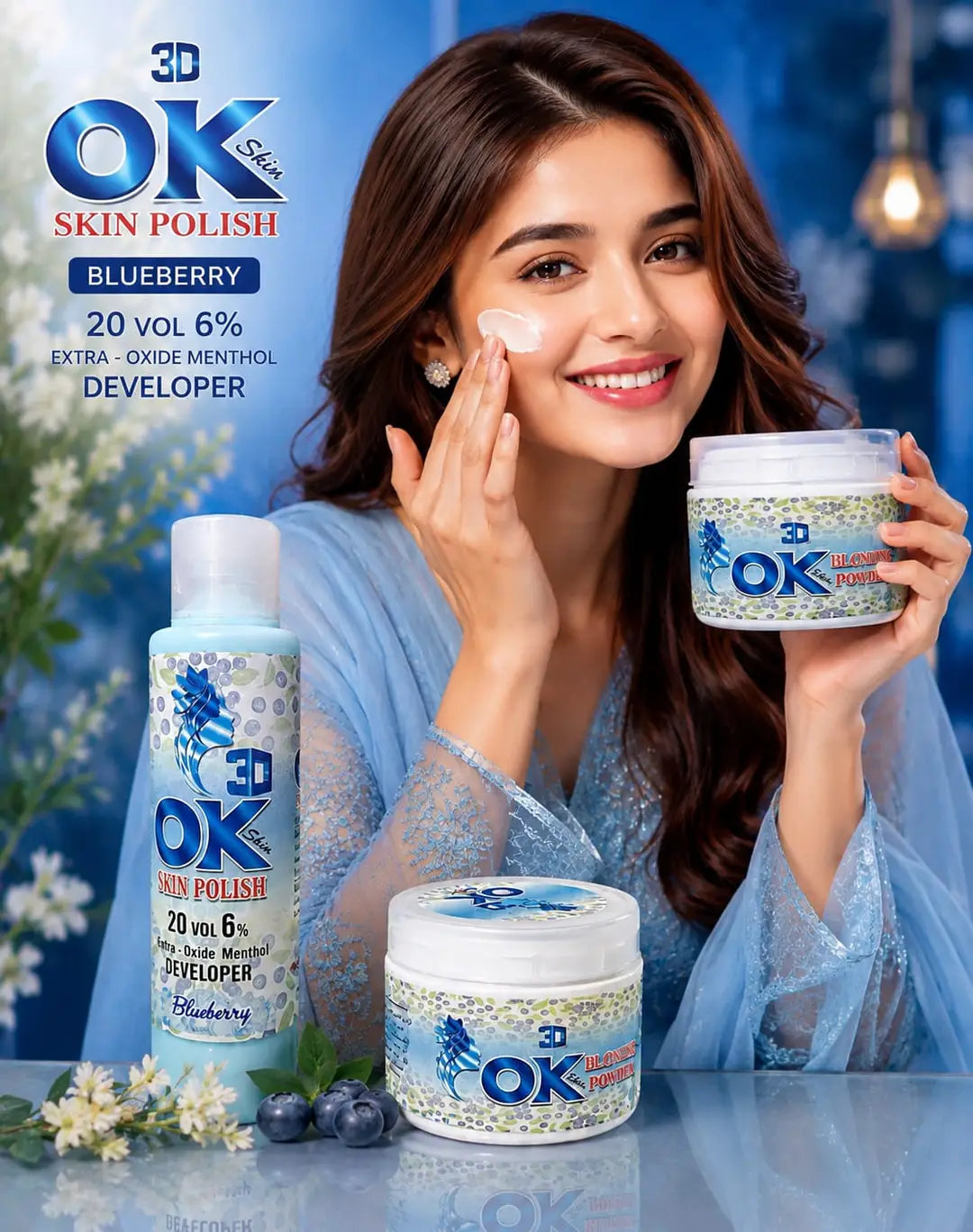 OK 3D Exfoliator Skin Polisher & Activator 1000