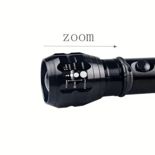Portable LED Flashlight for Outdoor Use