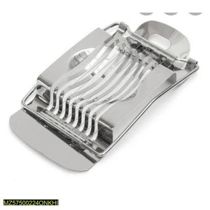 Stainless Steel Egg Slicer Cutter One Size