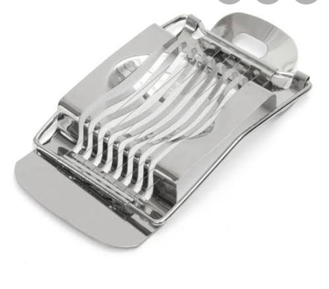 Stainless Steel Egg Slicer Cutter One Size